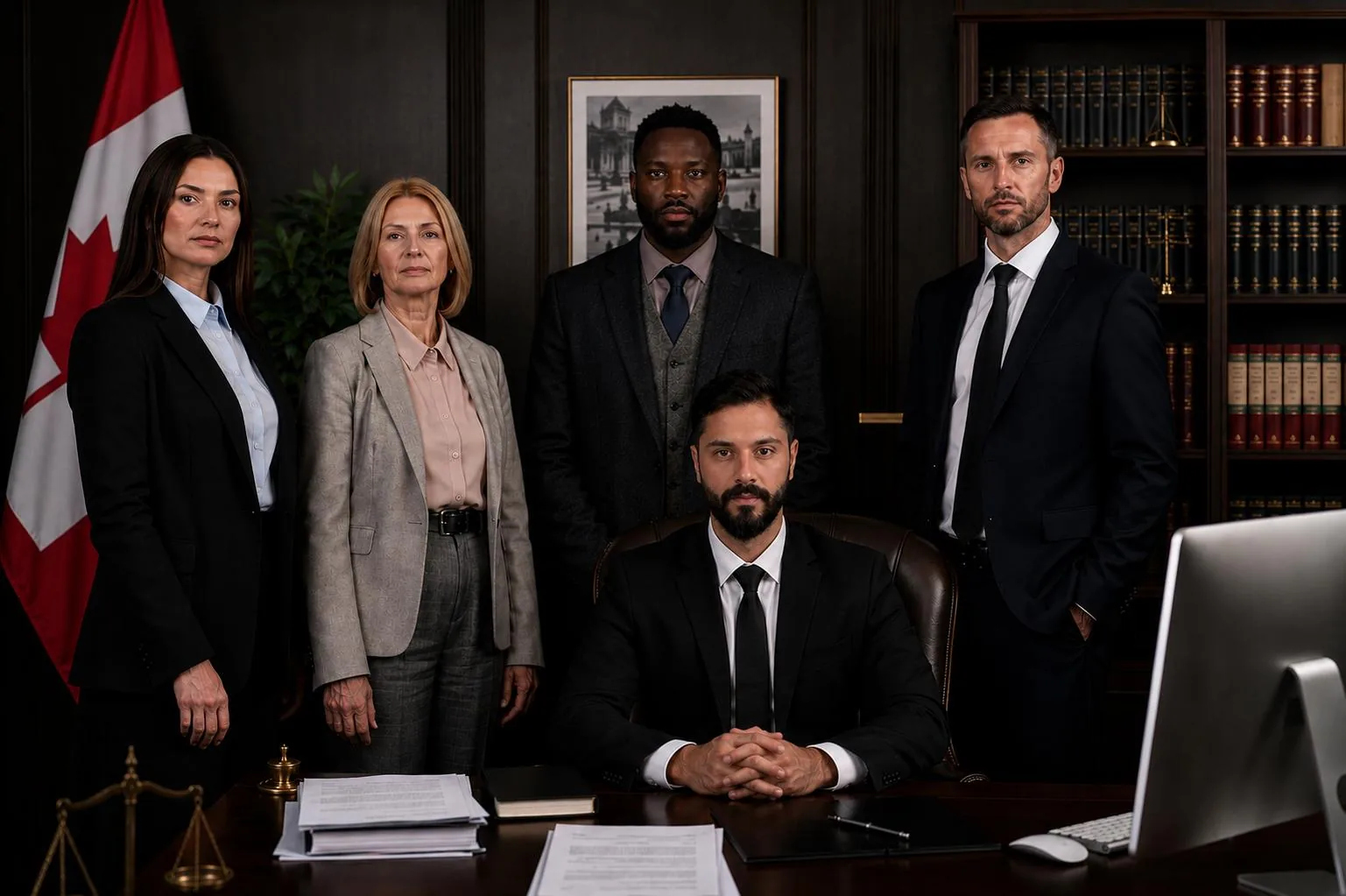 Paragon Paralegal Services team in a professional office