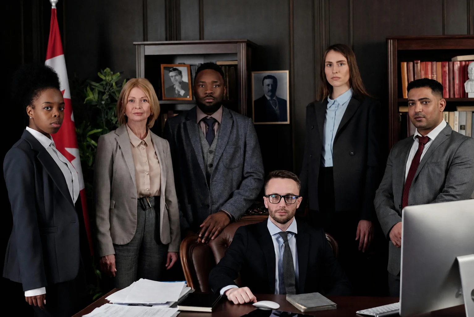 Paragon Paralegal Services team in a professional office