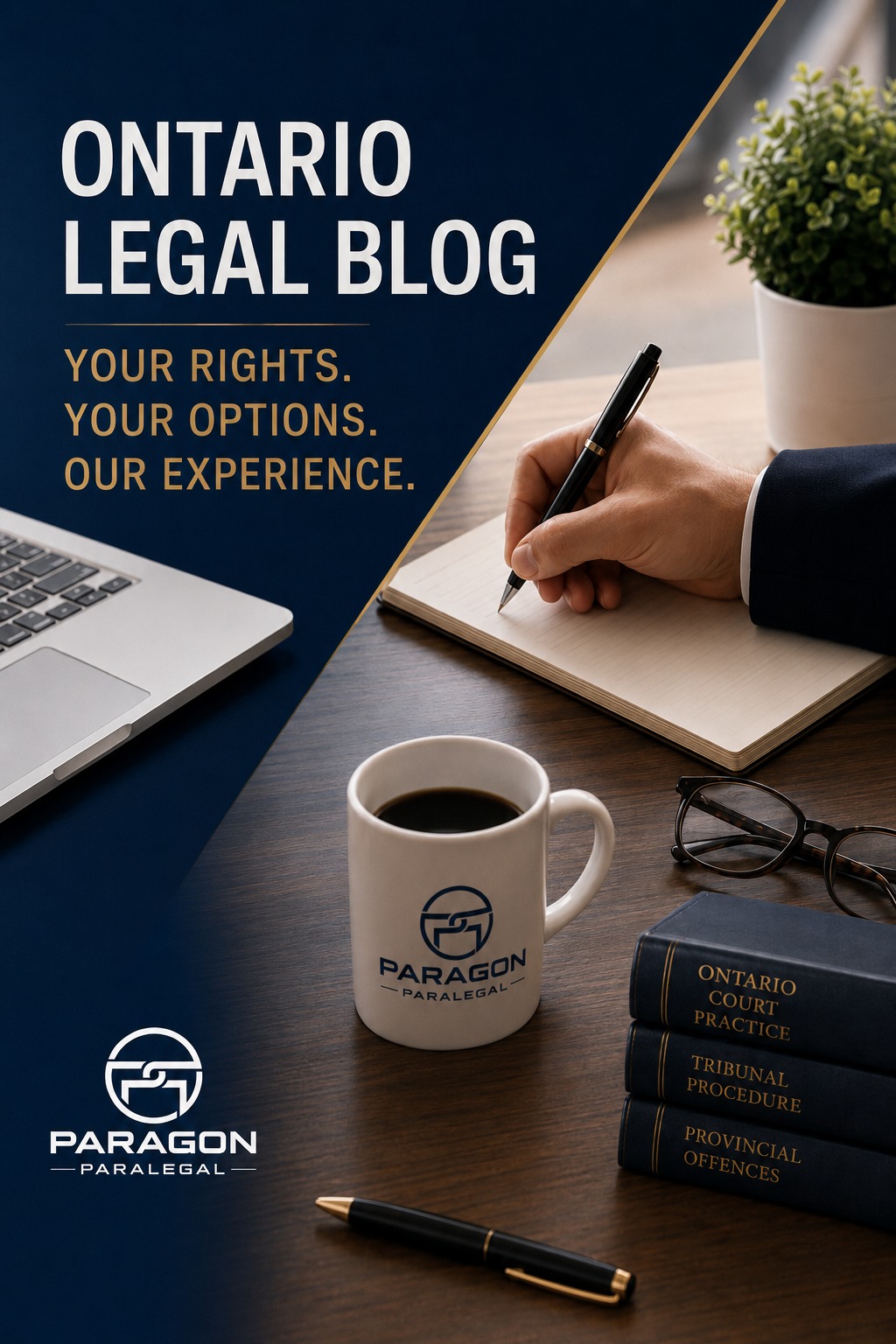 Paragon Paralegal Ontario Legal Blog graphic