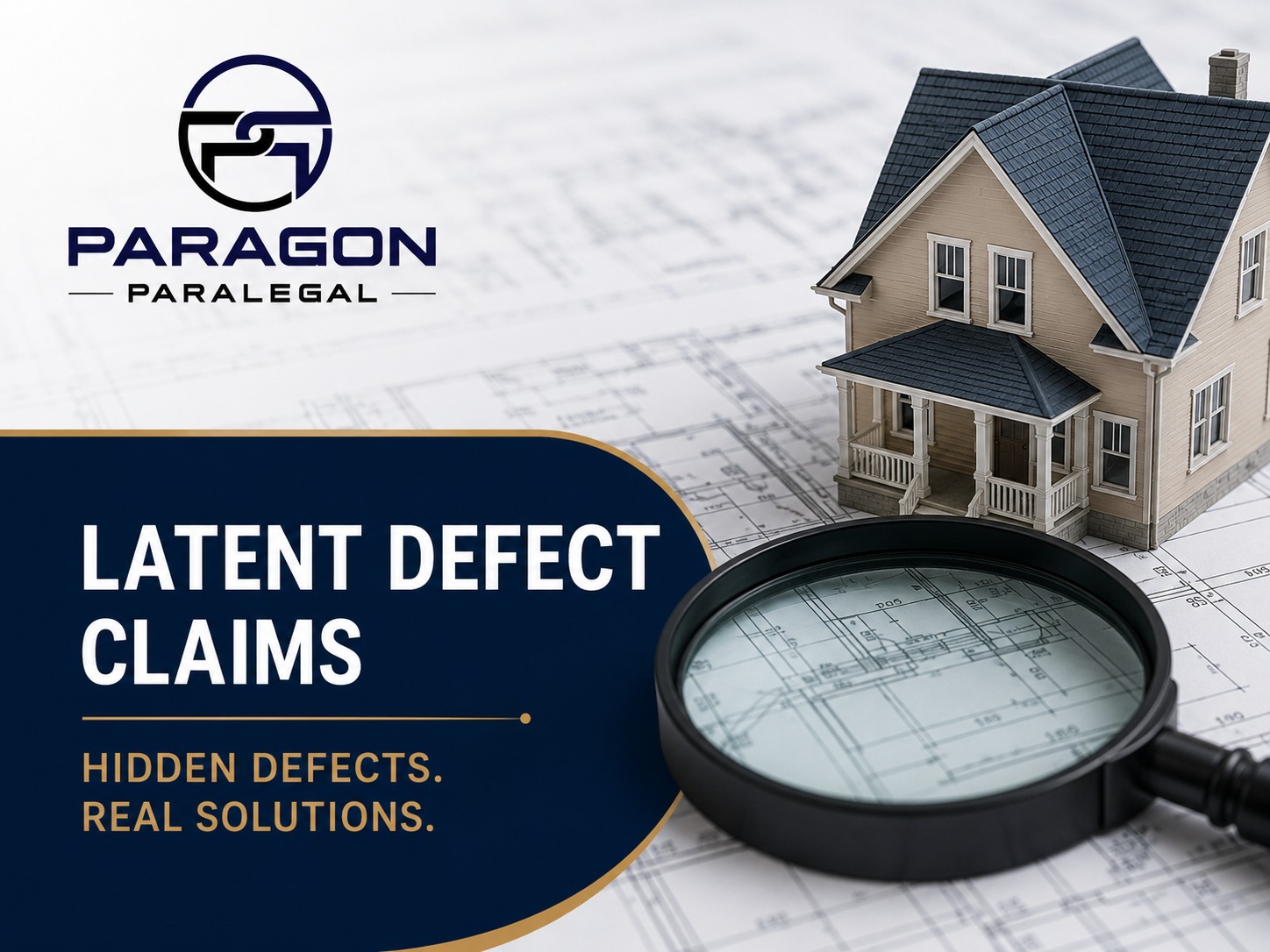 Paragon Paralegal Latent Defect Claims graphic