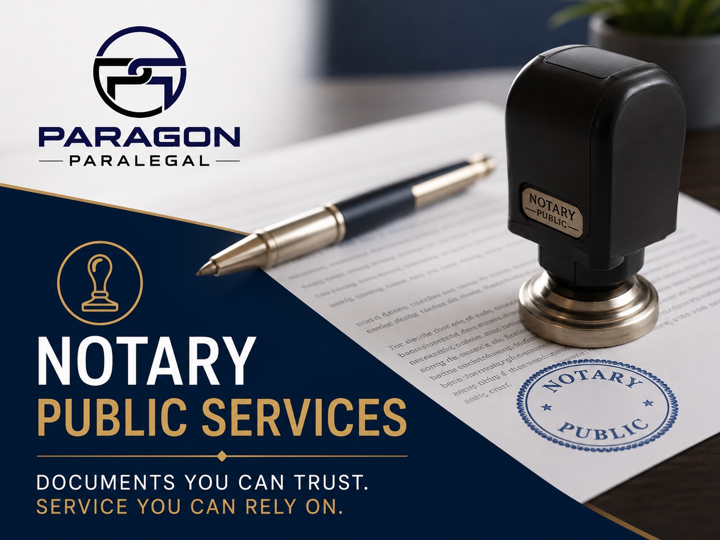 Paragon Paralegal Notary Public Services graphic
