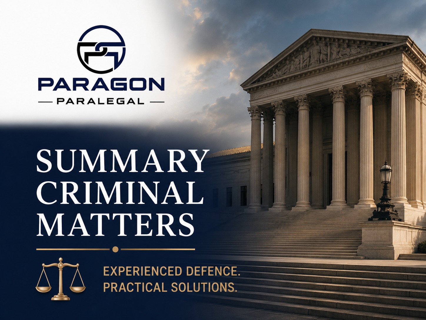 Paragon Paralegal Summary Criminal Matters graphic